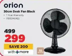 HiFi Corp Orion Desk Fan Black offer