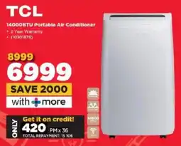 HiFi Corp TCL 14000BTU Portable Air Conditioner offer