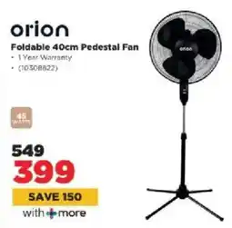HiFi Corp Orion Foldable Pedestal Fan offer