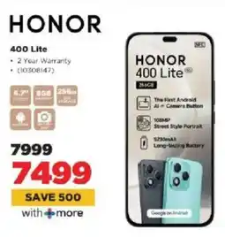 HiFi Corp Honor 400 Lite offer