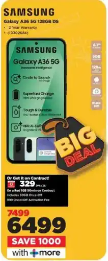 HiFi Corp Samsung Galaxy A36 5G 128GB DS offer