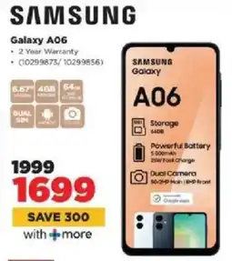 HiFi Corp Samsung Galaxy A06 offer