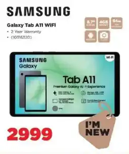 HiFi Corp Samsung Galaxy Tab A11 WiFi offer