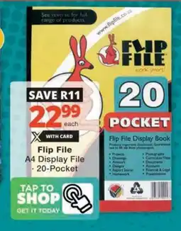 Checkers Hyper Flip File A4 Display File offer