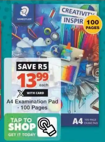 A4 Examination Pad