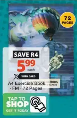 Checkers Hyper A4 Exercise Book offer