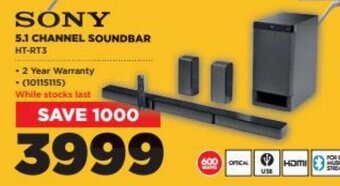 HiFi Corp Sony 5.1 Channel Soundbar offer