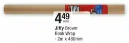 Checkers Hyper Jiffy Brown Book Wrap offer