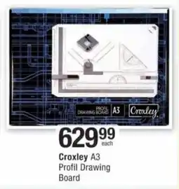 Checkers Hyper Croxley A3 Profil Drawing Board offer