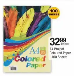 Checkers Hyper A4 Project Colored Paper offer