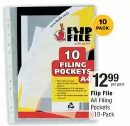 Checkers Hyper Flip File A4 Filing Pockets offer
