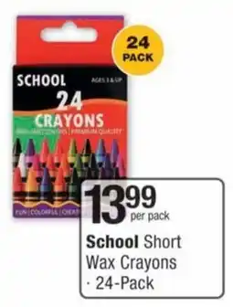 Checkers Hyper School Short Wax Crayons offer