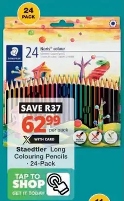 Checkers Hyper Staedtler Long Colouring Pencils offer