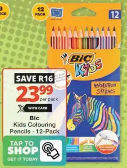Checkers Hyper Bic Kids Colouring Pencils offer
