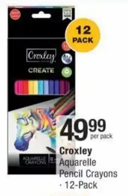 Checkers Hyper Croxley Aquarelle Pencil Crayons offer
