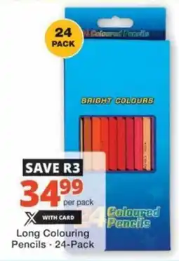 Checkers Hyper Long Colouring Pencils offer