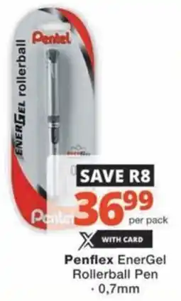 Checkers Hyper Penflex EnerGel Rollerball Pen offer