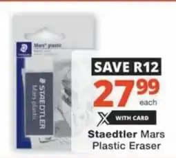 Checkers Hyper Staedtler Mars Plastic Eraser offer