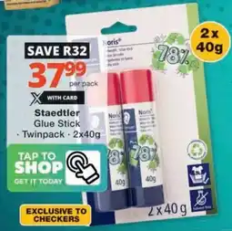 Checkers Hyper Staedtler Glue Stick offer