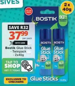 Checkers Hyper Bostik Glue Stick offer