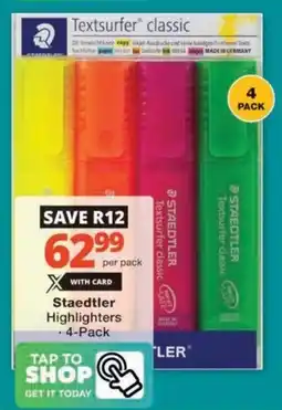 Checkers Hyper Staedtler Highlighters offer