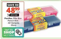 Checkers Hyper Penflex Rite Box Pencil Box offer