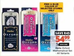 Checkers Hyper Helix Oxford Mathematical Set offer