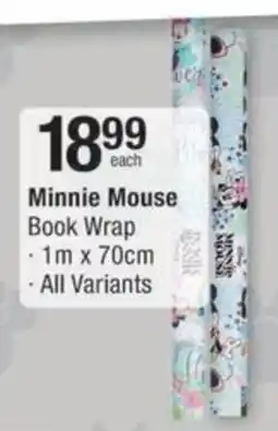 Checkers Hyper Minnie Mouse Book Wrap offer