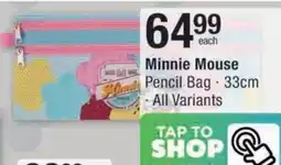 Checkers Hyper Minnie Mouse Pencil Bag offer