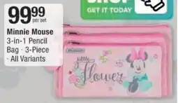 Checkers Hyper Minnie Mouse 3-in-1 Pencil Bag offer