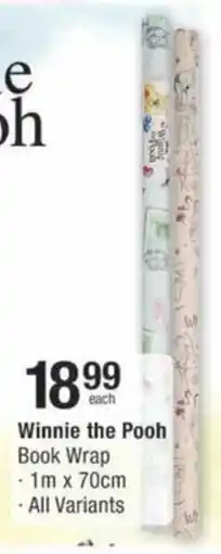 Checkers Hyper Winnie the Pooh Book Wrap offer