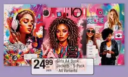 Checkers Hyper Girls A4 Book Jackets offer