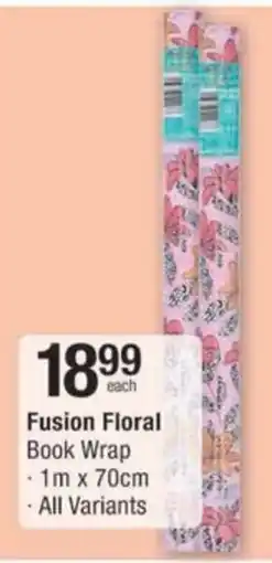 Checkers Hyper Fusion Floral Book Wrap offer
