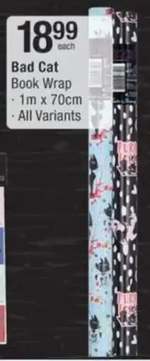 Checkers Hyper Bad Cat Book Wrap offer