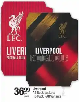 Checkers Hyper Liverpool A4 Book Jackets offer