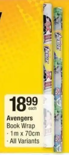 Checkers Hyper Avengers Book Wrap offer