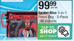 Checkers Hyper Spider-Man 3-in-1 Pencil Bag offer
