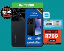 Checkers Hyper Itel TS Pro offer
