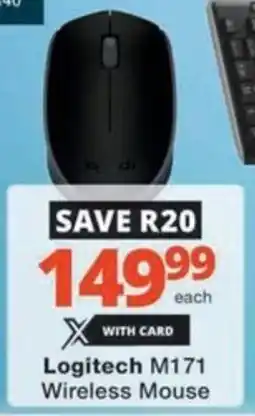 Checkers Hyper Logitech M171 Wireless Mouse offer