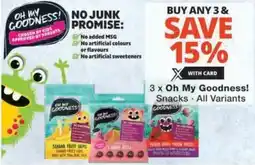 Checkers Hyper Oh My Goodness! Snacks offer