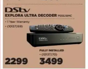 HiFi Corp DSTV Explora Ultra Decorer offer