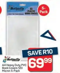 Pick n Pay Hypermarket Butterfly A4 Heavy Duty PVC Book Covers 120 Micron offer