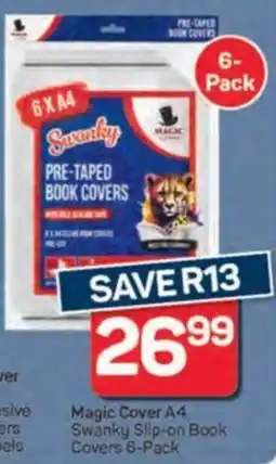 Pick n Pay Hypermarket Magic Cover A4 Swanky Slip-on Book Covers offer