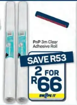Pick n Pay Hypermarket PnP Clear Adhesive Roll offer