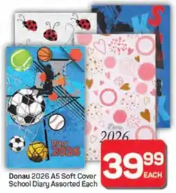 Pick n Pay Hypermarket Donau 2026 A5 Soft Cover School Diary Assorted offer