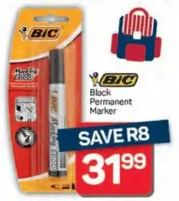 Pick n Pay Hypermarket BIC Black Permanent Marker offer