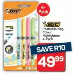 Pick n Pay Hypermarket BIC Pastel Marking Colour Highlighters offer