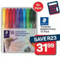 Pick n Pay Hypermarket Staedtler Triangular Ballpoint Pens offer