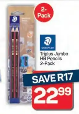 Pick n Pay Hypermarket Staedtler Triplus Jumbo HB Pencils offer