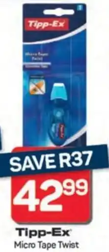 Pick n Pay Hypermarket Tipp-Ex Micro Tape Twist offer